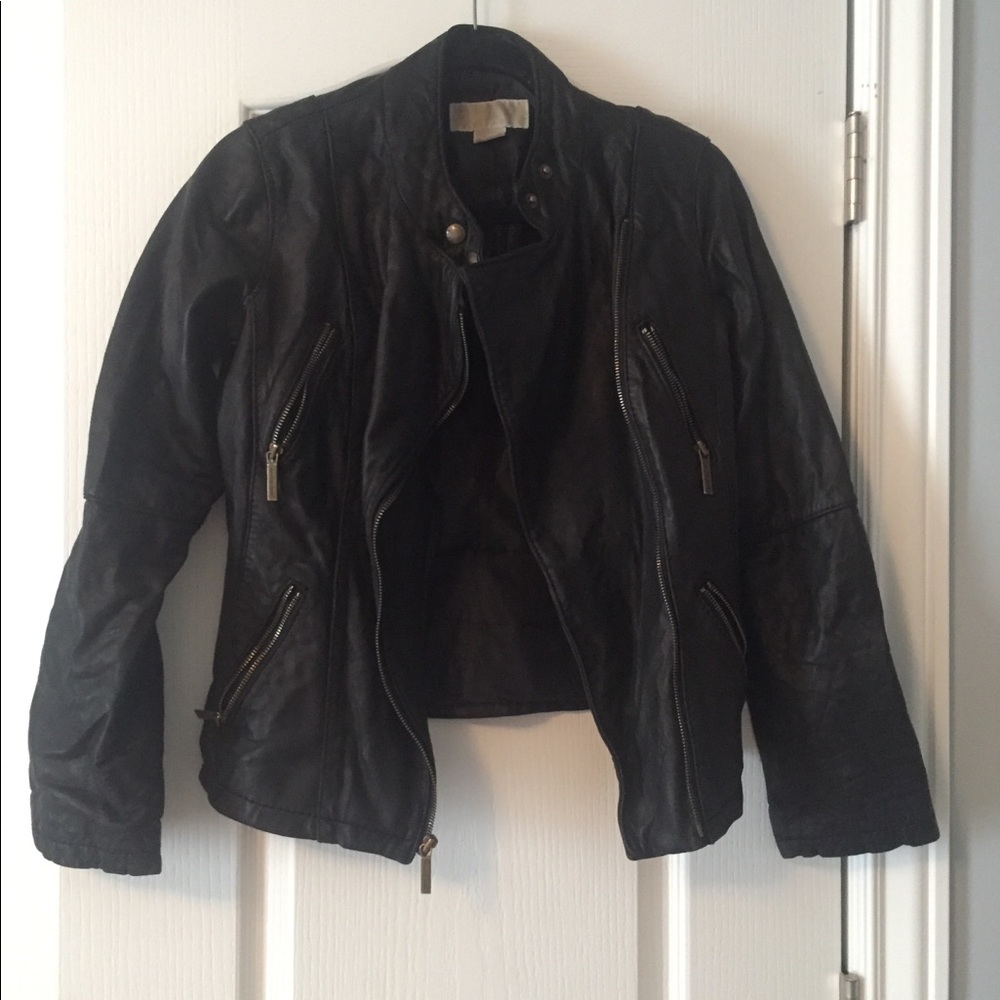 Michael Kors leather jacket